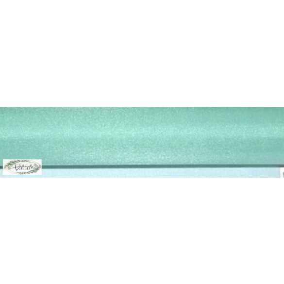 47 cm * 10 m organza menta zöld