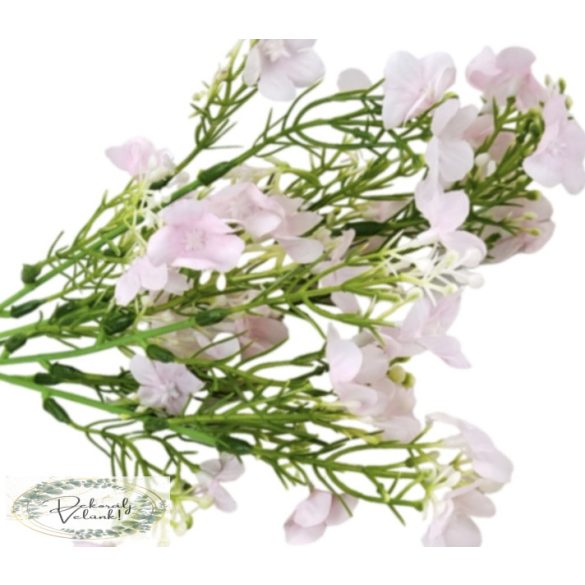 Rezgő csokor kicsi rózsaszín virágokkal 31 cm